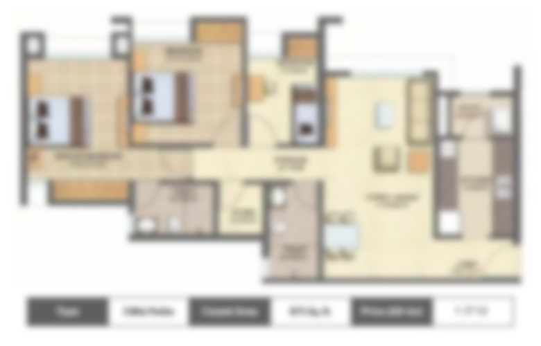 lodha 3bhk flat